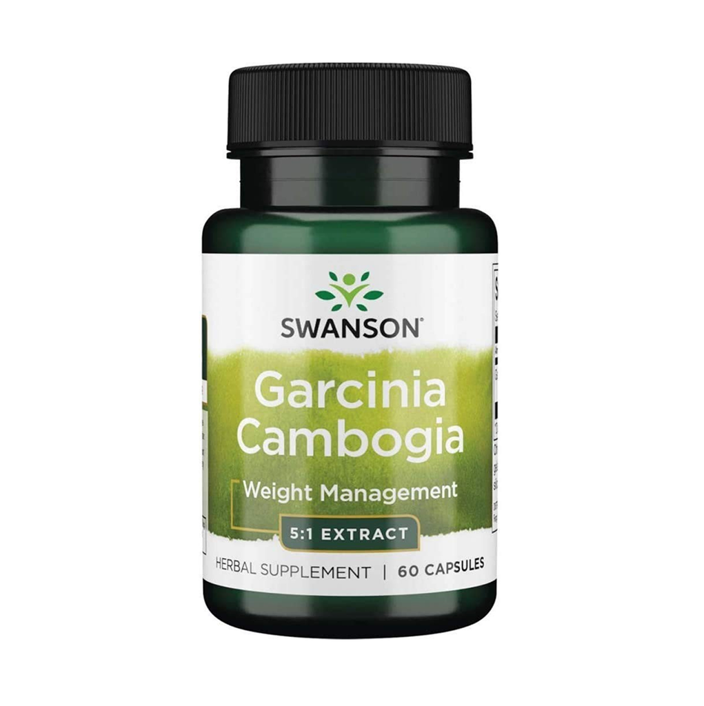 [12440] Swanson, Garcinia Cambogia 5:1 Extract, 60 Caps - 60 Servings