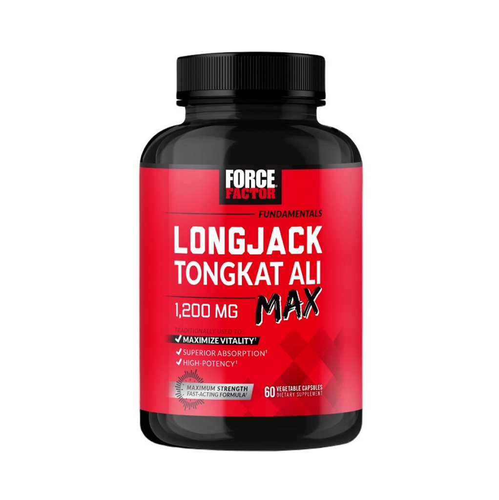 [12442] Force Factor USA Tongkat Ali Longjack Max 60 Veggie Caps