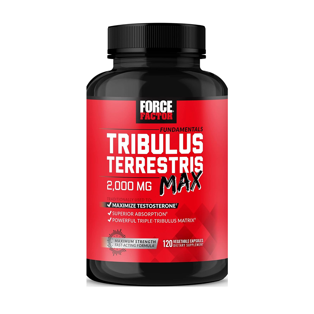 [12443] USA Force Factor Tribulus Terrestris 2,000 Mg Max 120 Veg Caps - 30 Servings