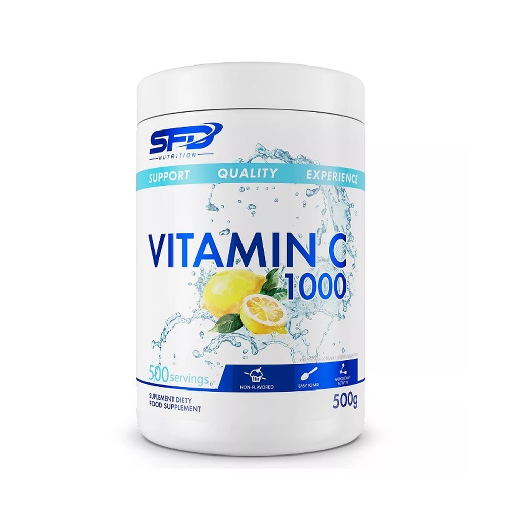 [12455] Sfd Nutrition Vitamin C 1000 mg 500 g - 500 Servings