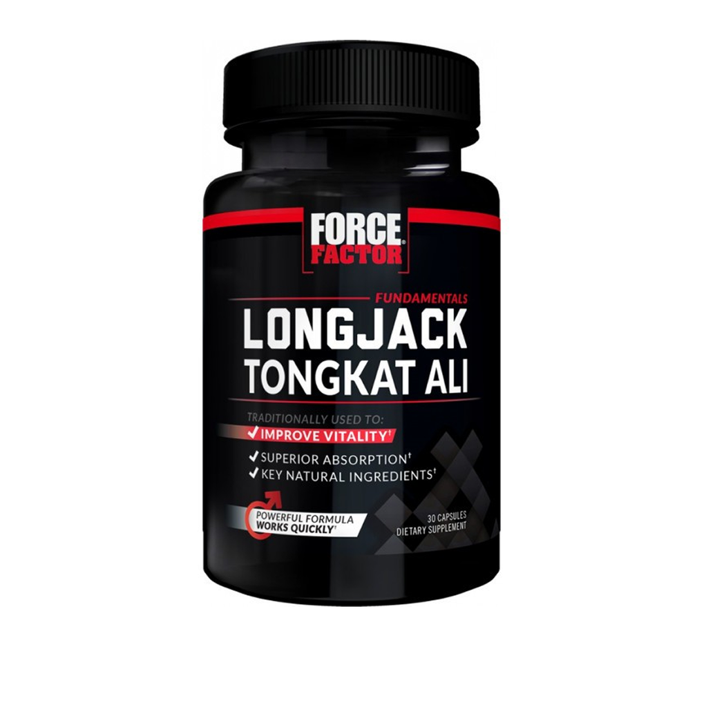 [12515] Force Factor Longjack Tongkat Ali 30  Caps - 30 Servings