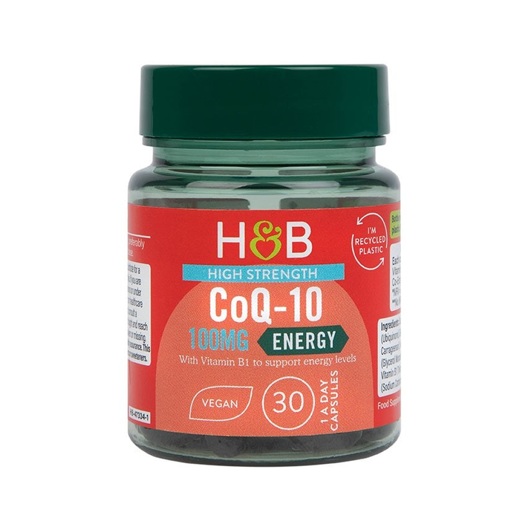 [12588] Holland & Barrett High Strength Co-Q10 100 mg 30 Caps - 30 Servings