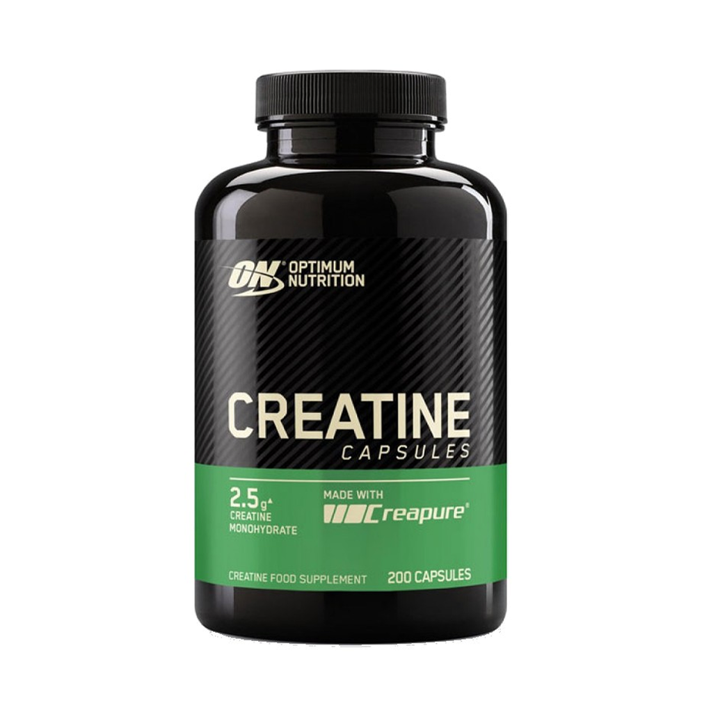[12653] Optimum Nutrition Creatine Creapure® 200 Caps - 100 Servings