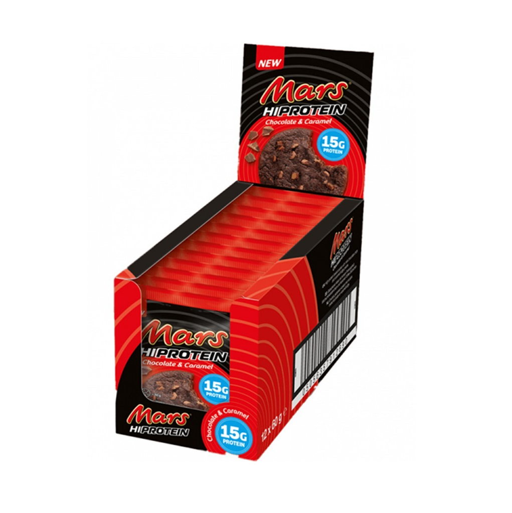[12664] Mars Chocolate & Caramel High Protein Cookie 12 x 60 g