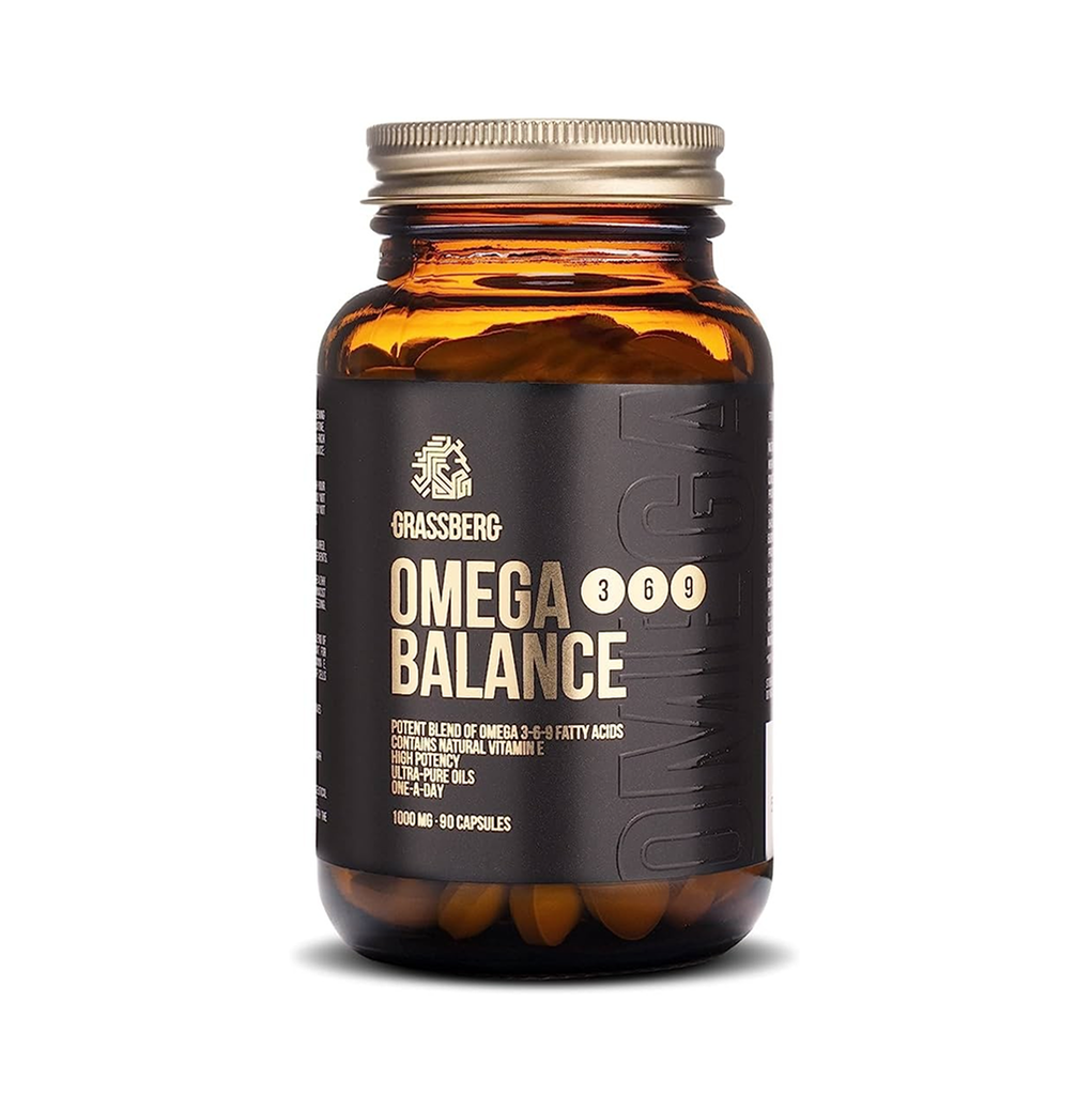 [12669] Grassberg Omega 3-6-9 Balance 90 Caps - 90 Servings