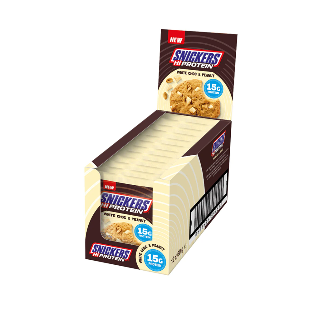 [12689] Mars Protein	Snickers White High Protein Cookie 12 x 60 g
