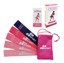 Muscle Power SPORT Exercise bands - Set of 5 Mini Loop Bands