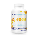 ALL Nutrition D3 4000 iu 120 Tablets - 240 Servings