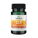 Swanson Vitamin D3 1000 iu - Higher Potency 60 Caps - 60 Servings