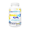 ALL Nutrition Omega 3+K2+D3 30 Caps - 30 Servings