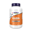 Now GABA 500 mg 200 Veg Capsules - 200 Servings